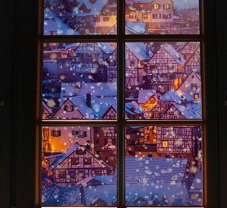 Weihnachten Fensterbilder, Fensterdeko Fensteraufkleber, Weihnachts  Dekoration - DIY Schneeflocken Deko Weihnachtsmann Fensteraufkleber,  Fensterfolie Selbsthaftend für Kinderzimmer und Vitrinen • Silke Meierstein