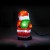 Weihnachtsmann, 16 LEDs, Acryl Weihnachtsfigur, Zigarettenanzünder 24V, Innendekoration, Höhe ca. 20 cm - 2