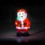 Weihnachtsmann, 16 LEDs, Acryl Weihnachtsfigur, Zigarettenanzünder 24V, Innendekoration, Höhe ca. 20 cm - 3