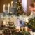 wolketon LED Weihnachtskerzen 10er Kabellose Kerzen, LED Christbaumkerzen mit Timer, Beige, Warmweiß und RGB, Flammenlose - 2