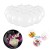 Yeelan Klar Kunststoff Acryl Fillable Transparent Ball Ornament Kugel Kugel für Hochzeit Weihnachten Home Decor (60mm Set 12 Stücke) - 4