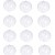 Yeelan Klar Kunststoff Acryl Fillable Transparent Ball Ornament Kugel Kugel für Hochzeit Weihnachten Home Decor (60mm Set 12 Stücke) - 1