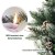 Yorbay Weihnachtsbaum Tannenbaum mit Ständer 120cm-240cm für Weihnachten-Dekoration Mehrweg (Weihnachtsbaum mit Schnee, 180cm) - 3