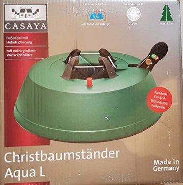 Christbaumständer Aqua, Fußpedal mit Hebelsicherung, mit Wasserbehälter (2.20) - 1