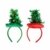 HEALIFTY Weihnachtsbaum Haarband Haarreif Haarreif Christbaumschmuck mit Schmuck für Kinder (grün) - 3