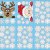 heekpek Fensterdeko Weihnachten Fensterbilder Winter Statisch Haftende PVC Aufklebe Weihnachtsmann Süße Elche Wiederverwendbar Schneeflocken Fenster - 2