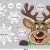 Ptsaying 275 stücke 10 blätter Weihnachten fensterbilder, Weihnachtsmann und Elch Aufkleber, Schneeflocken Fensterbild mit Weihnachtsmann Elk Abnehmbare Weihnachten Aufkleber Fenster - 4