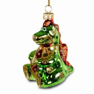 SIKORA BS211 Drache Christbaumschmuck Glas Figur Weihnachtsbaum Anhänger - 1