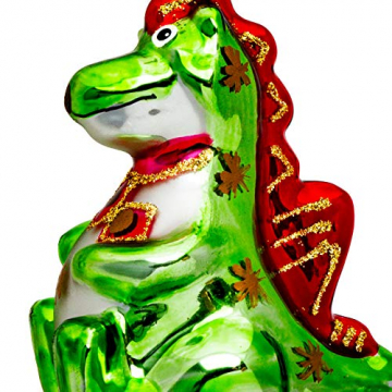 SIKORA BS211 Drache Christbaumschmuck Glas Figur Weihnachtsbaum Anhänger - 