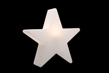 8 seasons design | Dekorative Leuchte Stern Shining Star Mini (E27, Ø 40 cm, für außen & innen: Garten, Balkon, Wohn- & Esszimmer, Kinderzimmer) weiß - 2