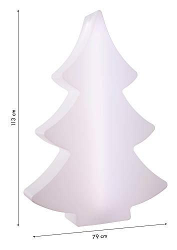 8 seasons design | LED Leuchtender Weihnachtsbaum Shining Tree (113 cm groß, 15 Farben, Farbwechsel, IP44, Weihnachtsdeko für Haus & Garten) - 3