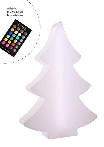 8 seasons design | LED Leuchtender Weihnachtsbaum Shining Tree (113 cm groß, 15 Farben, Farbwechsel, IP44, Weihnachtsdeko für Haus & Garten) - 1