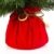 artplants.de Mini Weihnachtsbaum WARSCHAU, grün, rot, 60cm, Ø 40cm - Plastik Tannenbaum - 3
