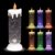 BURI LED-Glitterkerze mit Farbwechsler 24cm Weihnachtskerze Adventskerze Motivkerze - 1