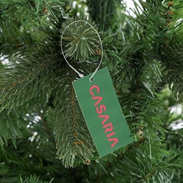 Casaria Weihnachtsbaum 140 cm Metallständer künstlicher Tannenbaum Christbaum Baum Tanne Spritzguss Christbaumständer Mix PE PVC - 5