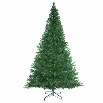 Casaria Weihnachtsbaum 150 cm Ständer künstlicher Tannenbaum Christbaum Baum Tanne Weihnachten Christbaumständer PVC Grün - 1