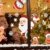 CheChury Netter Weihnachtsmann Weihnachten selbstklebend Fensterdeko Weihnachtsdeko Sterne Weihnachts Rentier Aufkleber Schneeflocken Aufkleber Winter Dekoration Weihnachtsdeko Weihnachten Removable - 3