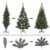 Deuba Weihnachtsbaum 180 cm Ständer Spritzguss künstlicher Tannenbaum Christbaum Baum Tanne Edeltanne Christbaumständer PE - 3