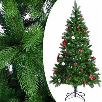 Deuba Weihnachtsbaum 180 cm Ständer Spritzguss künstlicher Tannenbaum Christbaum Baum Tanne Edeltanne Christbaumständer PE - 6