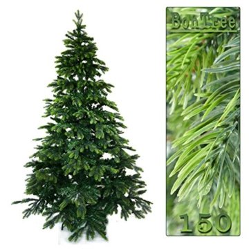 Gartenpirat 150cm cm BonTree Tanne Weihnachtsbaum Tannenbaum künstlich aus Spritzguss/PVC-Mix - 5