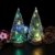 ghhshjhlk Mini Weihnachtsbaum Mit Licht Lampe Perfekt Für Ihr Zuhause Oder Büro Dekor Mehrfarbig 15 cm - 4