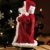 infactory Nikolaus: Singender, Tanzender Weihnachtsmann Swinging Santa, 28 cm (Tanzender Weihnachtsmann mit Musik) - 3