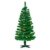 Künstlicher Glasfaser Weihnachtsbaum 150 cm mit LED Beleuchtung und echten vergoldete Zapfen Christbaum Tannenbaum - 3