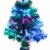 Lunartec Weihnachtsbaum: Deko-Tannenbaum, dreifarbige LED-Beleuchtung, Batteriebetrieb, 45 cm (Glasfaser Weihnachtsbaum) - 3