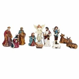 Pacific 9894 Krippe Figuren Statue Figuren (Set von 11), 12,7 cm - 1