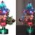 PEARL LED Weihnachtsbaum klein: LED-Weihnachtsbaum mit Glasfaser-Farbwechsler (Mini Weihnachtsbaum fürs Auto) - 1