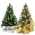 Pixnor Weihnachtsbaumschmuck, Kekse, Schneeflocke, Dekoration mit Aufhängern, Pack mit 17 Stück - 4