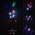 Tuniya Christbaumspitze mit Weihnachtsstern, glitzernd, beleuchtete Baumspitze, Projektor, Lichtwinkel, verstellbar, Festliche Weihnachtsdekoration, goldfarben, 26 * 24 * 9.5cm - 3