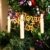 UISEBRT 30er LED Weihnachtskerzen mit Fernbedienung Kabellos Warmweiß Kerzen Flammenlose für Weihnachtsbaum, Weihnachtsdeko, Hochzeitsdeko, Geburtstags, Party, Feiertag (30er mit Batterie) - 4