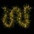 Weihnachtsgirlande mit 200 LED Kugeln gefrostet – Weihnachtsschmuck Tannengirlande grünes Kabel innen außen Trafo Timer 180 Spitzen - 3
