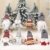 Weihnachtspuppe Handgemachte Plüsch Gnome Schwedische Süßes Figuren Weihnachtsdeko Gesichtslose Puppe Urlaub Geschenke Weihnachtsbaum Fenster Dekoration - 4