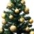 Wohaga® 70 Stück Weihnachtskugeln inkl. Transportbox Christbaumkugeln Baumschmuck Weihnachtsbaumschmuck Baumkugeln-Set, Farbe:Gold - 2