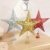 Yardwe 15cm Stern Baum Topper Glitter Treetop Weihnachtsbaum Zierde für Haus-Partei-Dekor (Silber) - 3