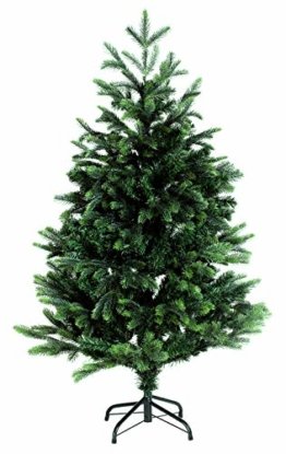 120cm BonTree Tanne Weihnachtsbaum Tannenbaum künstlich aus Spritzguss/PVC-Mix - 1