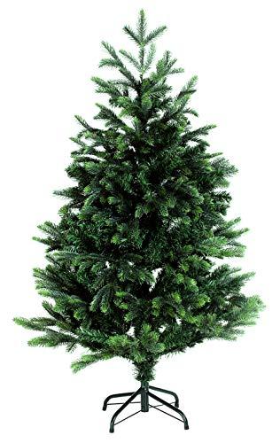 120cm BonTree Tanne Weihnachtsbaum Tannenbaum künstlich aus Spritzguss/PVC-Mix - 1