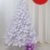 150 cm hoher Christbaum in weiß Weihnachtsbaum Tannenbaum Kunststoff 150 cm hoch mit Ständer - 2
