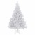 150 cm hoher Christbaum in weiß Weihnachtsbaum Tannenbaum Kunststoff 150 cm hoch mit Ständer - 1