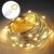 [20 Stück] Molbory Micro LED Lichterkette mit Batterie, 2M 20 LEDs Wasserdicht Lichterketten für Party, Garden, Weihnachten, Halloween, Hochzeit, Beleuchtung Deko, Flasche DIY (Warmweiß) - 2
