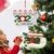 2020 Weihnachtsschmuck,DIY Personalisierte Überlebende Familie Von 2, 3, 4, 5,6,7 Weihnachten 2020 Christmas Ornament Segen Harz Schneemann Weihnachtsbaum Hängen Anhänger Für Weihnachtsbaum Deko - 4