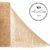 AmaCasa Eco Tischläufer Jute 30cm breit, 10m Rolle | gestärkter Jutestreifen mit kompostierbarem Etikett | Tischband für wundervolle Dekorationen (Natur - Braun, 30cm/10m) - 2