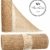 AmaCasa Eco Tischläufer Jute 30cm breit, 10m Rolle | gestärkter Jutestreifen mit kompostierbarem Etikett | Tischband für wundervolle Dekorationen (Natur - Braun, 30cm/10m) - 1