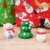 Amosfun 13 stücke Weihnachten Miniatur Ornamente Desktop Handwerk Micro Landschaft Harz Weihnachten X'Mas Decor kleine Ornamente schneemann weihnachtsmann Weihnachtsbaum(zufällig) - 2