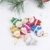 Amosfun 48 stücke Glitter Mini Santa Ornamente Weihnachten hängen anhänger Charme für Tasche schlüssel Telefon weihnachtsbeutelfüller Partei liefert - 3