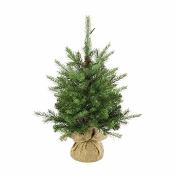 artplants.de Künstlicher Weihnachtsbaum Wellington, 35 LED's, 185 Zweige, 60cm, Ø 50cm - Kunst Tannenbaum - Deko Christbaum - 5