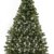 awshop24 Künstlicher Weihnachtsbaum Tannenbaum Christbaum Tanne mit und ohne LED, in verschiedenen Größen und Ausführungen (150 cm, Grün mit Schnee-Effekt LED) - 1