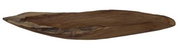 Beho Natürlich gut in Holz Teak Deko Schale Boot Dulang Boat Tray ca. 52x15x7 cm Unikat handgefertigt mit Zertifikat geeignet für Lebensmittel 2606 - 4